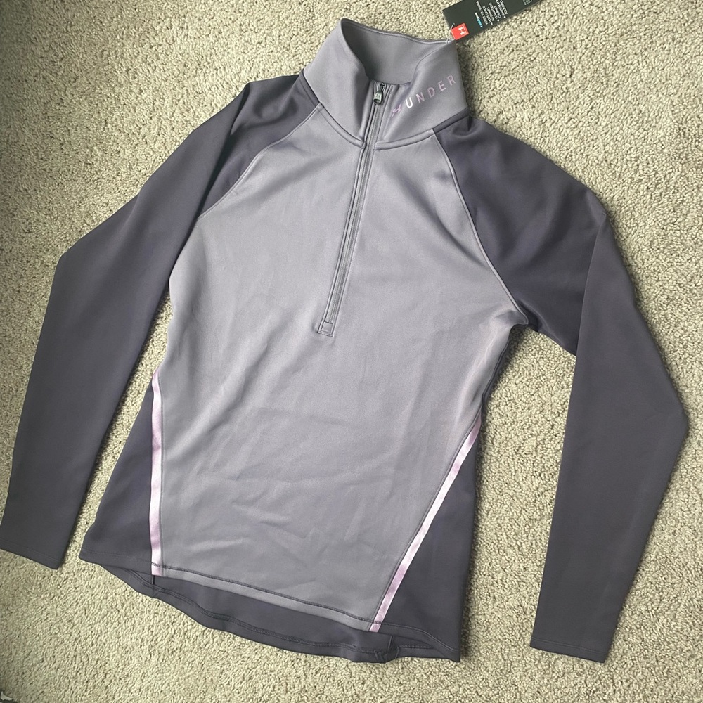 Under Armour Purple Quarter Zip